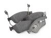 ES#1844130 - 4E0698151 - Front Brake Pad Set - Restore the stopping power in your vehicle - Jurid - Audi Volkswagen