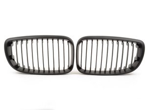 ES#2189844 - BM01-8201-B - Blackout Grille Set - Matte Black - E82/E88 - Add style and individuality to your BMW in minutes - AUTOTECKNIC - BMW