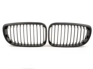 Blackout Grille Set - Matte Black - E82/E88