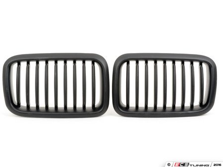 ES#1892375 - BM01-3601-B - blackout Grille Set - Matte Black - (NO LONGER AVAILABLE) - Add style and individuality to your BMW in minutes! - ECS - 