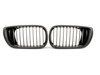 ES#1892395 - BM01-4602-B - Blackout Grille Set - Matte Black - Add style and individuality to your E46 in minutes! - ECS - BMW