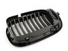 ES#1892395 - BM01-4602-B - Blackout Grille Set - Matte Black - Add style and individuality to your E46 in minutes! - ECS - BMW