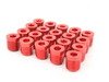 ES#3006139 - AR0898RD - Lug Nut Cap - Set Of 20 - Red - (NO LONGER AVAILABLE) - Billet Aluminum Anodized Lug nut caps - Arospeed - 