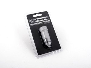ES#2986529 - 015984SCH03A - Schwaben LED Silver Rechargeable Flashlight - (NO LONGER AVAILABLE) - Just plug into power outlet or cigarette lighter to keep charged and ready to go - Schwaben - 