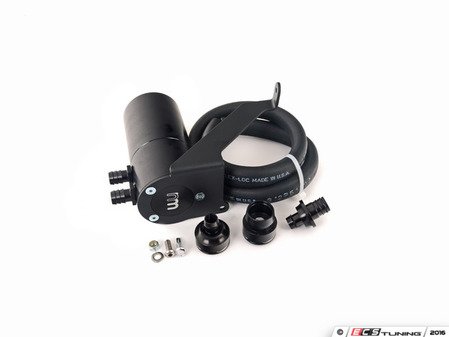ES#2843606 - NM.498855 - NM Billet Catch Tank - N14 Engine - Reduce oil & moisture deposits that clog the intake valves * Update : Fitting are now black * - NM Engineering - MINI