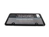 ES#196054 - 82120010399 - License Plate Frame - Black - Gloss black license plate frame from BMW - Genuine BMW - BMW