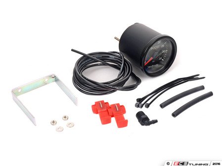 ES#248861 - GAU005 - Indigo 52mm Boost Gauge - 35 PSI - Perfect match for your VW's blue backlit gauges - New South Performance - Volkswagen