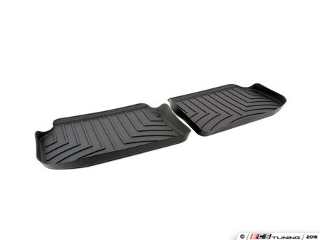 ES#2837658 - 443132 - F10 Rear FloorLiner DigitalFit - Black - Laser measured for perfect fitment and ultimate protection against moisture and debris - WeatherTech - BMW