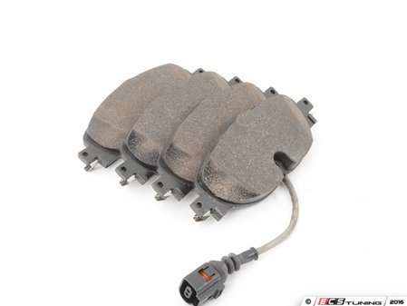 ES#2992502 - 8v0698151dKT1 - Front & Rear Brake Pad Kit - Factory replacement pads for a stock feel, includes front and rear pads - Genuine Volkswagen Audi - Audi Volkswagen