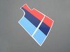 ES#2643422 - 51142336520 - Front and Rear Bumper Decal - Add some sporty flair to your BMW with these M Sport decals. - Genuine BMW - BMW