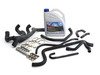 ES#2863462 - 13541289976KT - Ultimate Hose Kit - Includes all coolant & heater hoses with new hose clamps - plus coolant! - Assembled By ECS - BMW