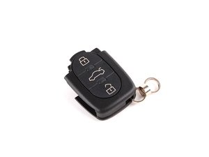 ES#463487 - 8Z0837231F01C - Remote Transmitter (Key Fob) - (NO LONGER AVAILABLE) - 4-button replacement control for keyless entry - Genuine Volkswagen Audi - 