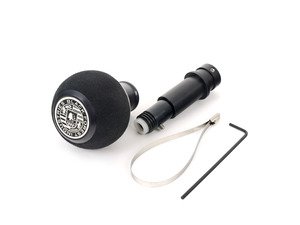 ES#3022036 - GS2DGSU - BFI Heavy Weight Shift Knob SCHWARZ - Black Alcantara  - Just because your car doesn't have a third pedal, doesn't mean you should be stuck with some goofy shifter. - Black Forest Industries - Audi Volkswagen