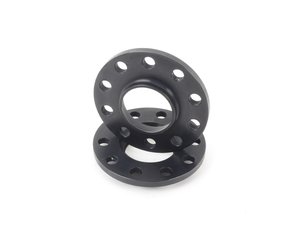 ES#2731362 - 2075725SW - DR Series Wheel Spacers - 10mm Black (1 Pair) - Most applications will also need a 40mm wheel bolts, not included in this wheel spacer pair. Note: Height hub contour up to 11.5mm. Inside wheel bevel = 7.0 x 45 degrees. - H&R - BMW MINI