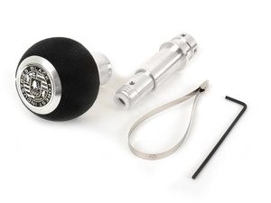 ES#3022037 - GS2DGU - BFI Heavy Weight Shift Knob - Black Alcantara  - Just because your car doesn't have a third pedal, doesn't mean you should be stuck with some goofy shifter. - Black Forest Industries - Audi Volkswagen
