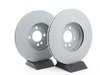 ES#2598706 - 34116858652KT18 - Front Brake Service Kit - Featuring Zimmerman rotors and ECS DD23 Daily Driver ceramic pads - Assembled By ECS - MINI