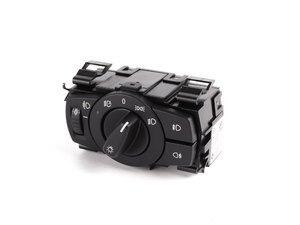 ES#2220918 - 61316932792 - European Headlight Switch - Black - (NO LONGER AVAILABLE) - Allows operation of the rear fog lamps - Genuine BMW - 