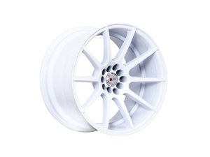 ES#3028634 - F1717910H25WKT - 17" F17 - Set Of Four - (NO LONGER AVAILABLE) - 17"x9" ET25 5x100/5x114.3 - White - F1R Wheels - 