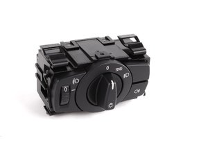 ES#2221011 - 61316932795 - European Headlight Switch - Black - Allows operation of the rear fog lamps - Genuine European BMW - BMW