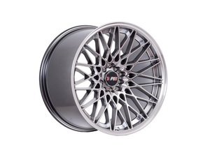 ES#3046037 - F231785HB35KT - 17" F23 - Set Of Four  - (NO LONGER AVAILABLE) - 17"x8.5" ET35 5x100/5x114.3 - Hyper Black/Polished Lip - F1R Wheels - 