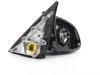 ES#2970845 - 51168061704 - Heated Side Mirror - Right - Replace a damaged mirror so you can travel safely and with confidence - Genuine BMW - BMW
