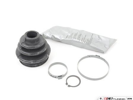 ES#56918 - 33211229220 - Rear CV Boot Repair Kit - Outer - Includes the boot, grease, and associated hardware to replace a torn CV boot - Genuine BMW - BMW