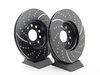 ES#521585 - GD1201 - Front GD Sport Rotors - Pair(288x25) - Upgrade to a slotted/dimpled rotor for improved braking - EBC - Audi Volkswagen