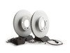 ES#2763870 - 34351164371KT4 - Front Brake Service Kit - Featuring Meyle coated rotors and ECS DD23 Daily Driver ceramic pads - Assembled By ECS - BMW
