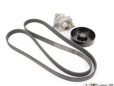 ES#2765887 - 0139974629KT1 - Accessory Belt Kit  - Includes Accessory Belt, Tensioner, And Pulley - Assembled By ECS - Mercedes Benz