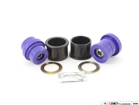 ES#2778175 - PFR5-1103X2 - Performance Polyurethane Rear Trailing Arm Complete Bushing Set - Helps maintain proper suspension geometry for improved handling and less "rear steer" feeling - Powerflex - MINI