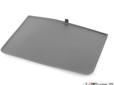 ES#2144162 - 7P6862145A9B9 - Center Console Insert - Satin Black - Rubber insert for center console to prevent rattles - Genuine Volkswagen Audi - Volkswagen
