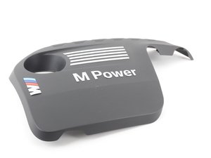 ES#2734001 - 11127846412 - Engine Cover - Black plastic beauty cover for the engine - Genuine BMW - BMW