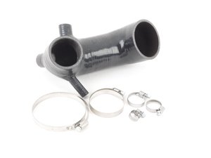 ES#3023191 - 034-145-A005 - Silicone Inlet hose - black - Smoother flows and more air than the OEM hose - 034Motorsport - Audi