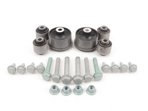 ES#2710708 - 1J0505203 - Trailing Arm Bushing Kit - All of the trailing arm bushings with necessary hardware - Assembled By ECS - Volkswagen