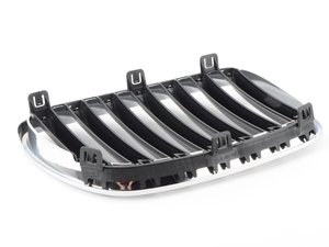 ES#74264 - 51113420091 - E83 Front Grill - Left - Graphite Metallic - Genuine BMW - BMW
