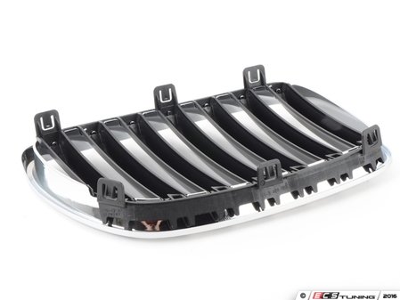 ES#74264 - 51113420091 - E83 Front Grill - Left - Graphite Metallic - Genuine BMW - BMW