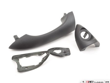 ES#2709169 - 51218243617K - Outer Door Handle Kit - left - The outer door handle to get open the door - URO - BMW