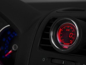 ES#3010048 - 216evobomk5KT - ECS Angled Vent Pod & EVO Series Digital Boost Gauge Kit - Digital boost gauge with dimmable red or blue backlighting with ECS angled vent pod - Assembled By ECS - Volkswagen