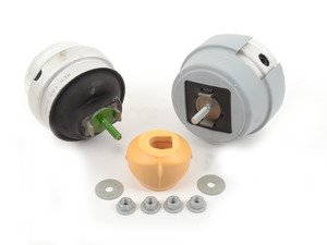 ES#3028744 - 8E0199379BGKT1 - Engine Mount Kit - Complete set of engine mounts and hardware to keep vibrations in check - Assembled By ECS - Audi