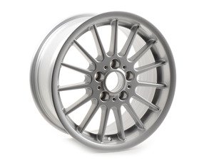 ES#65003 - 36116775616 - 17" Radial Spoke Style 32 Wheel - Priced Each - (NO LONGER AVAILABLE) - 17x8 ET 34 72.6 CB - Genuine BMW - 