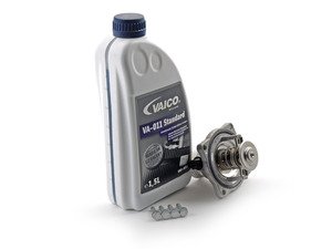 ES#2592789 - 11531437526KT1 - Thermostat Replacement Kit - Includes hardware, thermostat, and coolant - Assembled By ECS - BMW