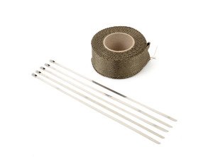 ES#3022276 - HEA-WRAPKIT-25 - Titanium Exhaust Wrap - 2" X 25' - Designed to handle continuous temperatures up to 1,800F - Prosport Performance - Audi BMW Volkswagen Mercedes Benz MINI Porsche