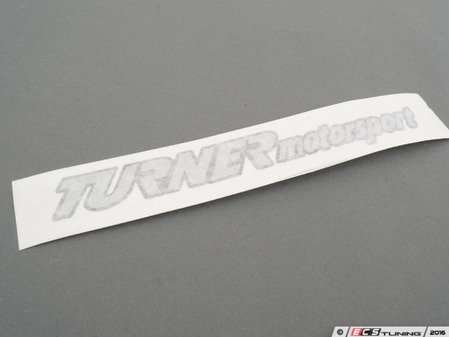 ES#3025627 - 149-100-2 - Turner Motorsport Die-Cut Stickers - 1" x 7" (pair) - Turner Motorsport - 