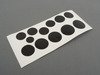 ES#3025170 - RD090 - Roundel Overlay - Black - Includes enough overlays for hood, trunk and wheel roundels! - Turner Motorsport - 