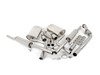 ES#2827252 - SSXAU033 - Cat-Back Exhaust System - Resonated - 2.5" stainless steel with dual 90mm polished tips - Milltek Sport - Audi