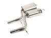 ES#2827252 - SSXAU033 - Cat-Back Exhaust System - Resonated - 2.5" stainless steel with dual 90mm polished tips - Milltek Sport - Audi