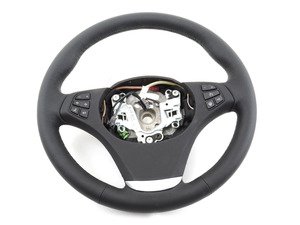 ES#52427 - 32303448458 - Airbag Sport Steering Wheel W/ Leather Multifunction - Genuine BMW - BMW