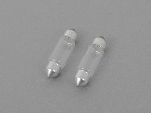 ES#2626520 - 6418KT - License Plate Bulb Set - Includes replacement bulbs for the license plate light assemblies - Osram Sylvania - Audi