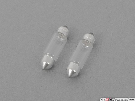 ES#2626520 - 6418KT - License Plate Bulb Set - Includes replacement bulbs for the license plate light assemblies - Osram Sylvania - Audi