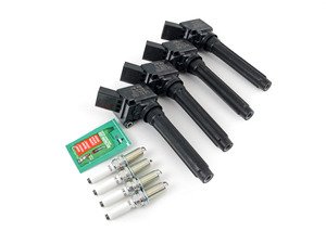ES#2918769 - 06l905110dkt - Ignition Service Kit - Includes four Genuine coil packs and NGK revision spark plugs - Genuine Volkswagen Audi - Audi